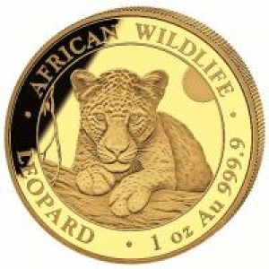 Somalia -  African Wildlife Leopard 2025  1000 Shillings - 1 Oz Gold ( Kein Internetverkauf -  nur Ladenverkauf)  bitte aktuellen Preis erfragen !!!